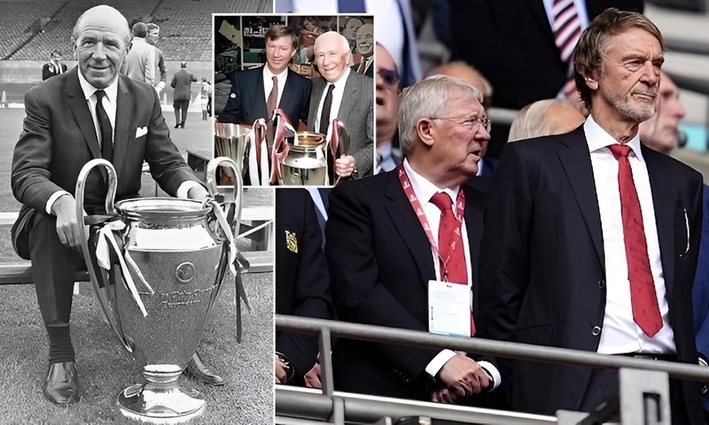 Sir Matt Busby và Sir Alex Ferguson là hai HLV huyền thoại Manchester United.